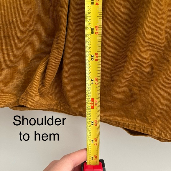 Corduroy Collared Mini Dress - Picture 5 of 5